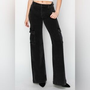 Women's Black Flare & Wide Leg Jeans